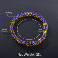 The Lumière Bracelet material and size details